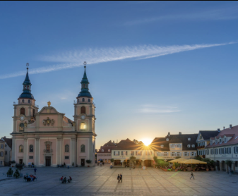 Foto Marktplatz Ludwigsburg