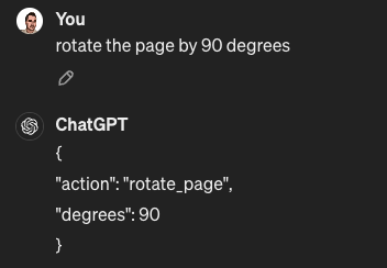 Beispiel für eine Benutzeranweisung zur Interaktion mit Clippy im jadice web toolkit